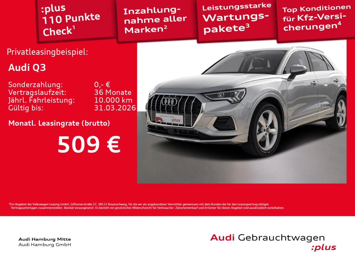 Audi Q3 35 TFSI advanced S tronic LED Virtual Kamera