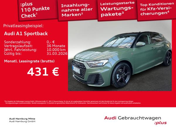 Audi A1 Sportback 30 TFSI S line S tronic Kamera Sitzhzg