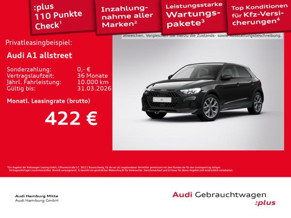 Audi A1 allstreet 30 TFSI S tronic S line LED Kamera Virtual