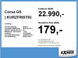 Opel Corsa GS | KURZFRISTIG VERFÜGBAR | Privat