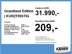Opel Grandland Edition | KURZFRISTIG VERFÜGBAR | Privat