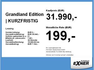 Opel Grandland Edition | KURZFRISTIG VERFÜGBAR | Privat