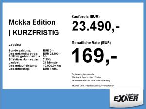 Opel Mokka Edition | KURZFRISTIG VERFÜGBAR | Privat