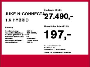 Nissan Juke JUKE N-CONNECTA 1.6 HYBRID 4AMT Winterräder inkl