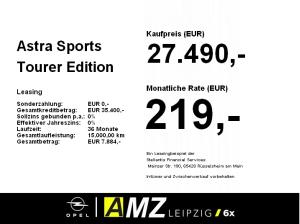 Opel Astra Sports Tourer Edition 1.2 Turbo
