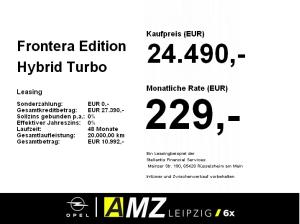 Opel Frontera Edition Hybrid