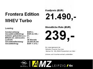Opel Frontera Edition MHEV