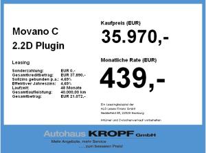 Opel Movano C 2.2D Klima,USB,Sommerreifen