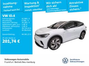 Volkswagen ID.4 GTX 4Motion Navi IQ.Light RearView SideAssist