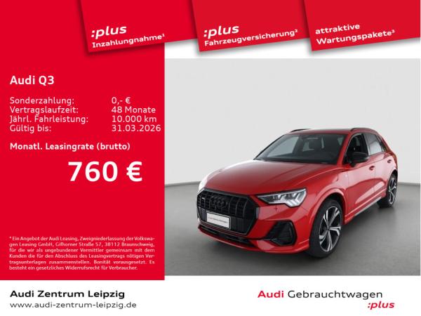 Audi Q3 45 TFSI qu. S line *Matrix*AHK*Pano*Sonos*