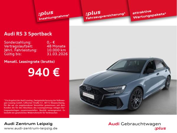 Audi RS3 RS 3 Sportback *abged. Matrix*HuD*Sonos*280kmh*