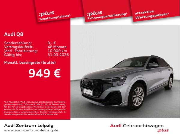 Audi Q8 55 TFSI qu. *Matrix*Pano*HuD*AHK*AIR*