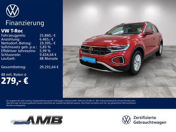 Volkswagen T-Roc Life 1.5 TSI LED+/IQ.Drive/Standh/04.30Garantie