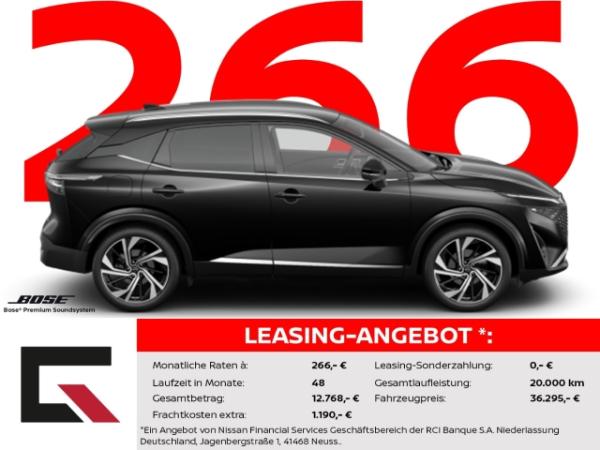 Nissan Qashqai TEKNA+ 158PS Automatik BOSE/Winter/HUD/PGD/20Zoll 1x am Lager!