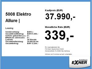 Peugeot 5008 Elektro Allure | FREI KONFIGURIERBAR | Gewerbe