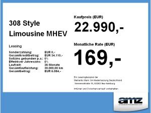 Peugeot 308 Style Limousine MHEV