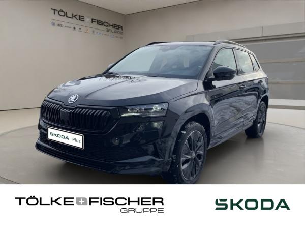 Skoda Karoq Sportline 1,5 TSI DSG SOFORT VERFÜGBAR! DCC ACC AHK Kamera Navi LED LM