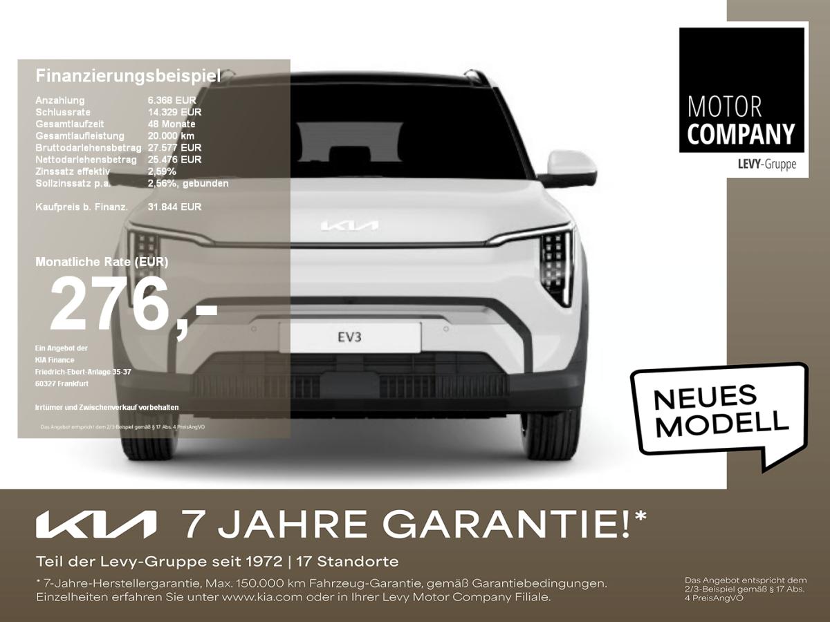 Kia EV3 58kWh Air +MY26+Aktion+Navi+R.Kam.+PDC+V+H++