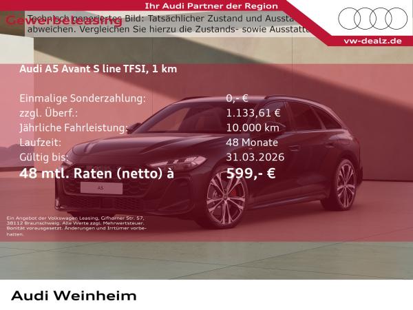 Audi A5 Avant e-hybrid quattro S tronic AHK NAVI LED