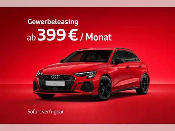 Audi A3 Sportback S line 💥 🔴 Progressivrot & Black Optik | ✅ Top-Ausstattung (HUD, SONOS) | 🚙 bei bhg Baling