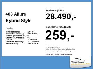 Peugeot 408 Allure Hybrid