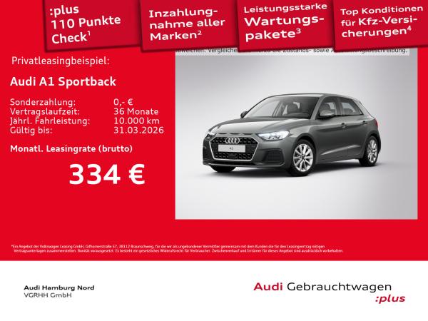 Audi A1 Sportback 25 TFSI S tronic Sound ACC CarPlay