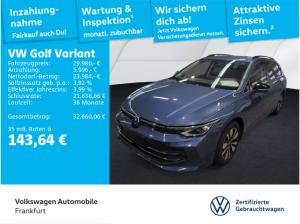Volkswagen Golf VIII Variant 2.0 TDI DSG Goal DAB+ IQLight FrontAssist TravelAssist AHK