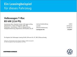 Volkswagen T-Roc 1.0 TSI Life NAVI LED SHZ PDC LM