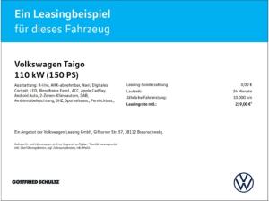 Volkswagen Taigo 1.5 TSI R-Line DSG NAVI AHK KAM ACC LED SHZ PDC LM