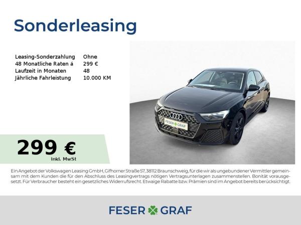 Abbildung Leasingangebot Audi A1