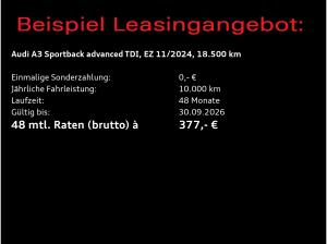 Audi A3 Sportback advanced 35TDI S-tronic / Navi, AHK