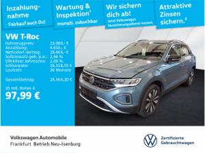 Volkswagen T-Roc 1.0 TSI Goal Navi Spurwechselassistent Sitzheizung DAB+
