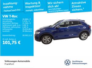 Volkswagen T-Roc 1.0 TSI R-Line Navi Spurwechselassistent Rückfahrkamera DAB+