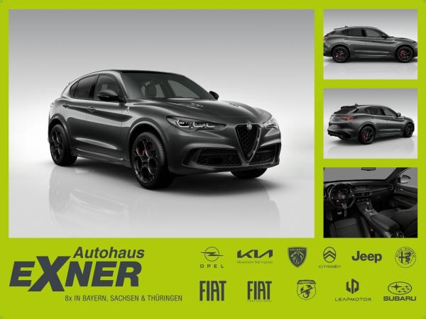Alfa Romeo Stelvio Quadrifoglio | AKRA, TECHNO, PANO | EINZELSTÜCK | SOFORT VERFÜGBAR | Gewerbe