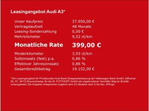Audi A3 Sportback 40 TFSIe S LINE KAMERA NAVI KLIMA LM17