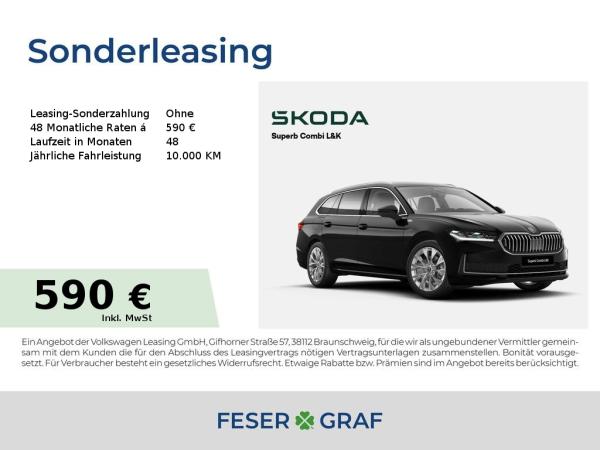 Skoda Superb L&K 2,0 TDI *KAM*AHK*LED*SMART-LINK