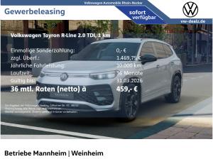 Volkswagen Tayron R-Line 2.0 TDI 4MOTION DSG AHK 7-Sitzer