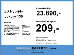 MG ZS Hybrid+ Luxury Schnell verfügbar