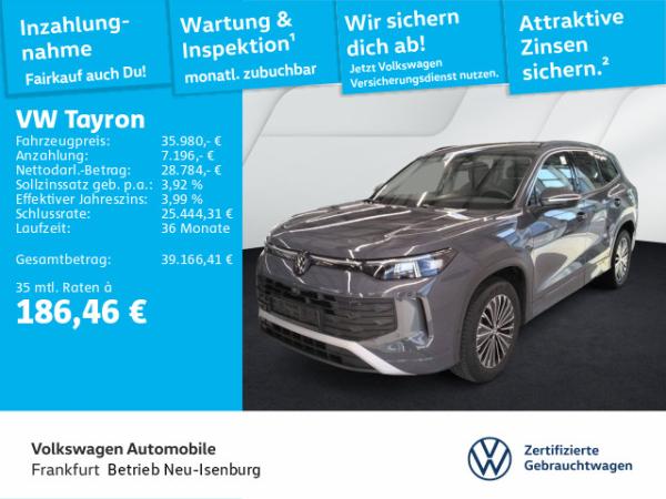 Volkswagen Tayron 1.5 eTSI DSG Life Navi AHK IQ.LIGHT - HD-Matrix-Scheinwerfer Sprachassistent