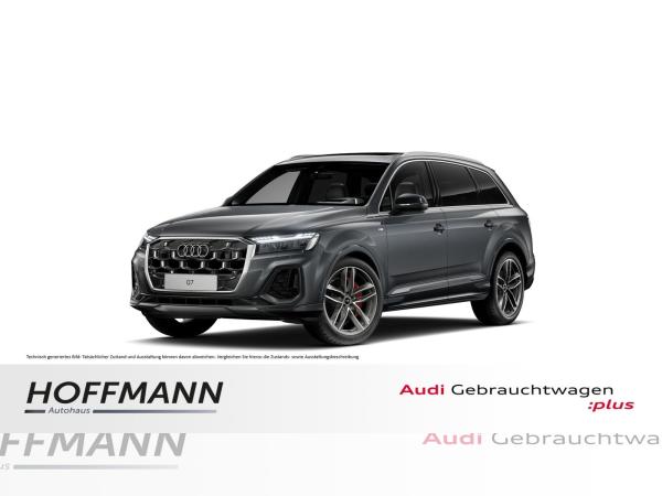 Audi Q7 45 TDI q. S line AHK+Laser+Pano+Kamera+HuD