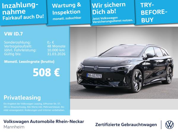 Volkswagen ID.7 Tourer GTX Navi AHK Kamera uvm