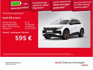 Audi Q4 e-tron Q4 45 e-tron S line Edition Matrix ACC Nav Sound