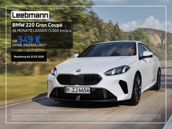 BMW 220 Gran Coupé | Bestellfahrzeug | inkl. Zulassung