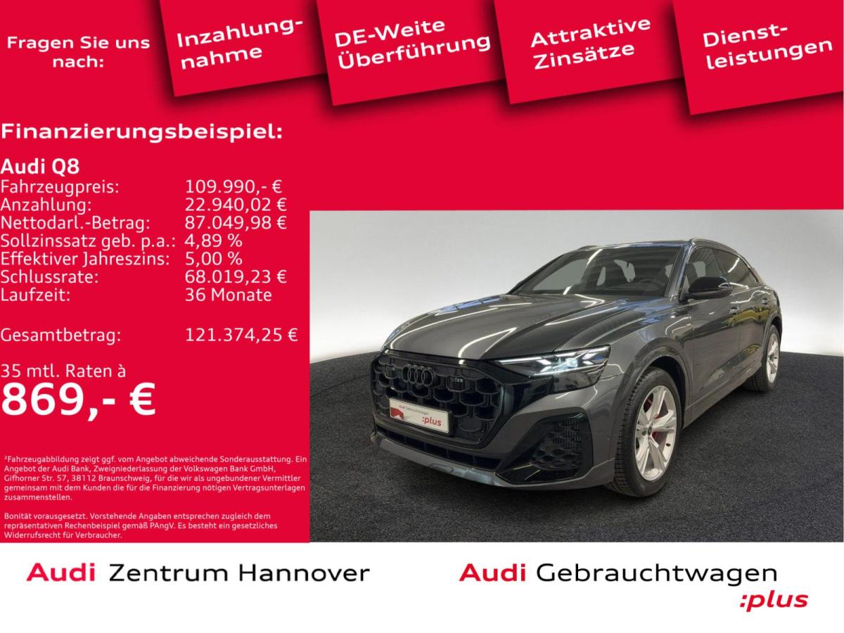 Audi Q8 SUV TFSI e quattro tiptronic