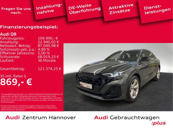 Audi Q8 SUV TFSI e quattro tiptronic