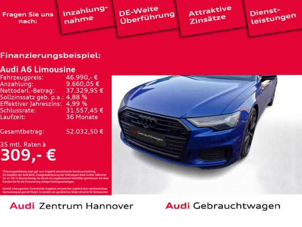 Audi A6 Limousine 55 TFSI e quattro virtual Head-Up-Pano