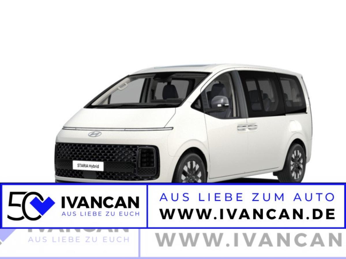 Hyundai STARIA 7-Sitzer (MY25) HEV 1.6 T-GDI (225PS) 6-AT 2WD SIGNATURE (Dark Chrome) Panoramadach