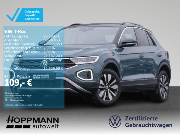 Volkswagen T-Roc 2.0TDI Goal DSG AHK Kamera TravelAssist