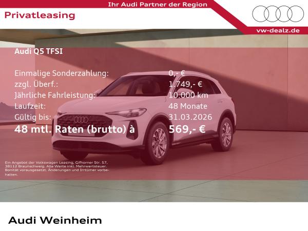 Audi Q5 SUV TFSI S tronic Klima Navi Sitzheizung LED