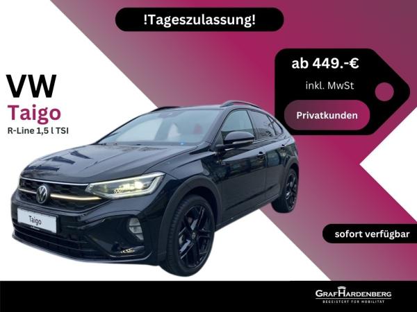 Volkswagen Taigo R-Line 1,5 l TSI *Tageszulassung - sofort verfügbar*